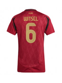 Belgien Axel Witsel #6 Heimtrikot für Frauen EM 2024 Kurzarm